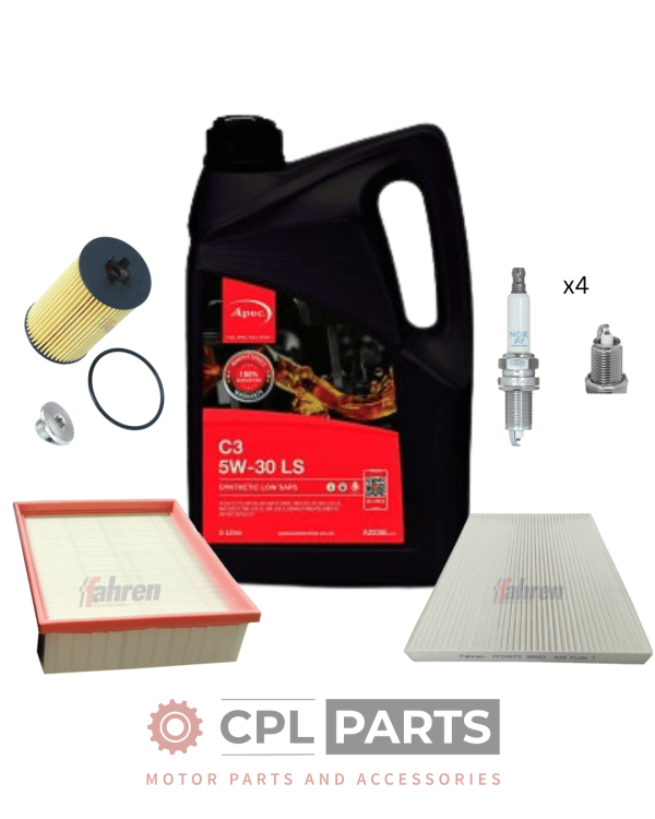 VAUXHALL CORSA Mk III (D) 1.2 Petrol 2006-2014 - Fahren Full Filter Service Kit