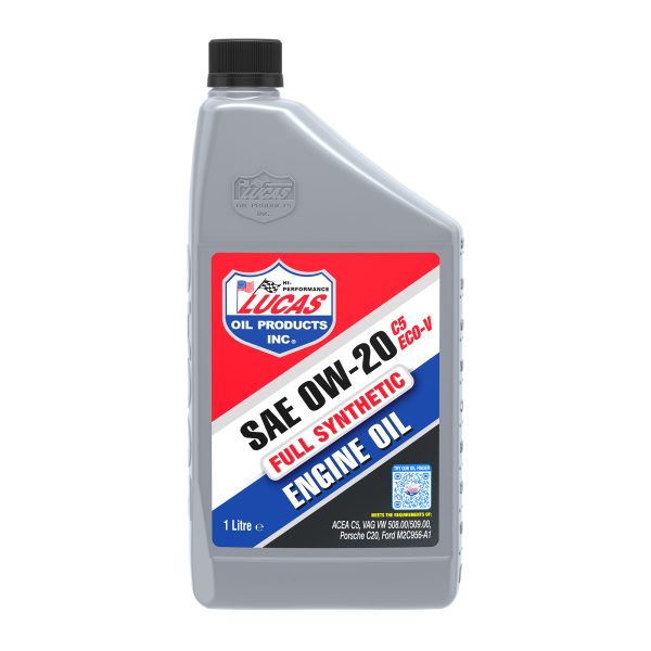 Lucas Oil 0W-20 C5 ECO-V Engine Oil 1Litre - VW 508.00 / 509.00