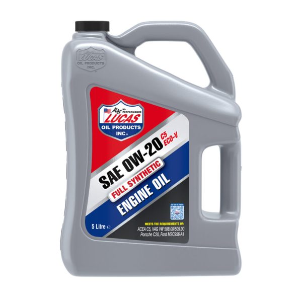 Lucas Oil 0W-20 C5 ECO-V Engine Oil 5Litre - VW 508.00 / 509.00