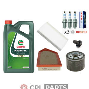 Ford Fiesta MK8 1.0 EcoBoost 2017-2023 - Bosch Filter Service Kit + Castrol Oil