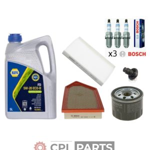 Ford Fiesta MK8 1.0 EcoBoost 2017-2023 - Bosch Filter Service Kit + Napa Oil