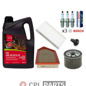 Ford Fiesta MK8 1.0 EcoBoost 2017-2023 - Bosch Filter Service Kit + Apec Oil