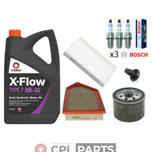 Ford Fiesta MK8 1.0 EcoBoost 2017-2023 - Bosch Filter Service Kit + Comma Oil