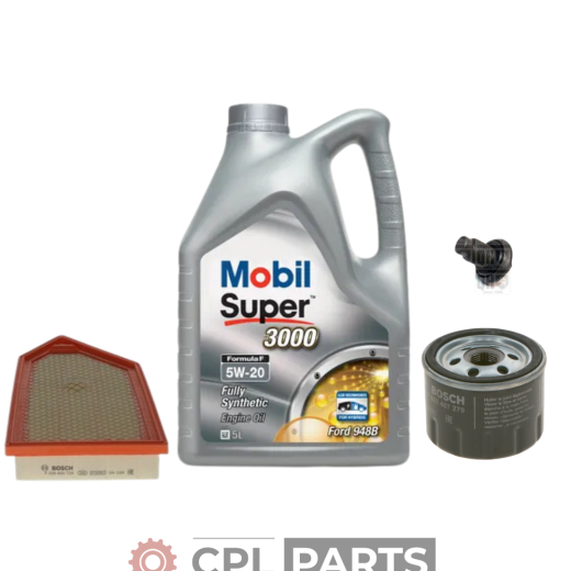 Ford Fiesta MK8 1.0 EcoBoost 2017-2023 - Filter Service Kit + Mobil Oil