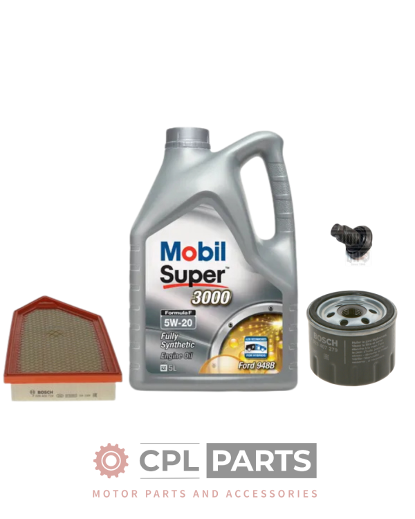 Ford Fiesta MK8 1.0 EcoBoost 2017-2023 - Filter Service Kit + Mobil Oil