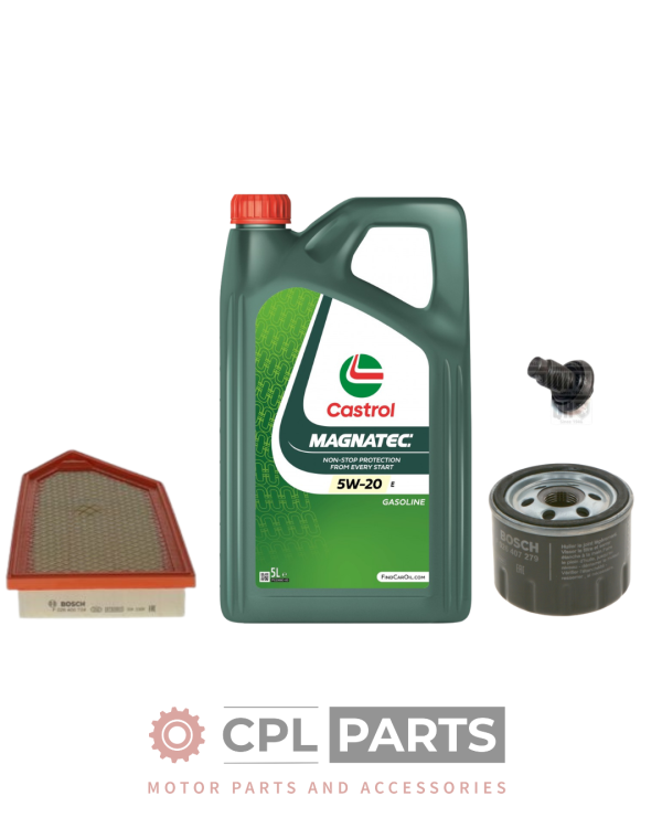 Ford Fiesta MK8 1.0 EcoBoost 2017-2023 - Filter Service Kit + Castrol Oil