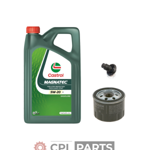 Ford Fiesta MK8 1.0 EcoBoost 2017-2023 - Oil Filter Service Kit + Castrol Oil