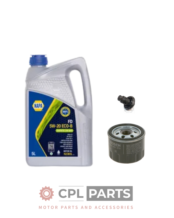 Ford Fiesta MK8 1.0 EcoBoost 2017-2023 - Oil Filter Service Kit + Napa Oil