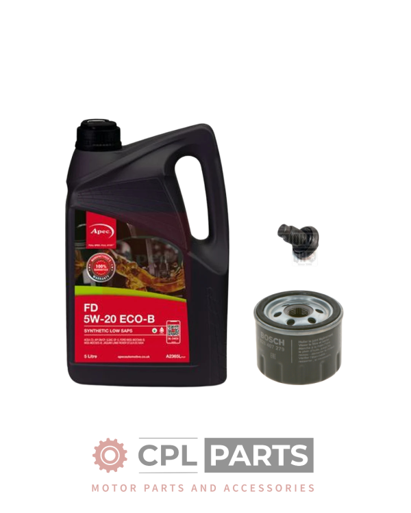 Ford Fiesta MK8 1.0 EcoBoost 2017-2023 - Oil Filter Service Kit + Apec Oil