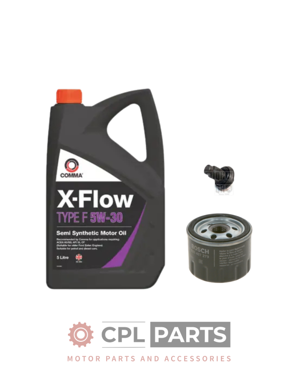Ford Fiesta MK8 1.0 EcoBoost 2017-2023 - Oil Filter Service Kit + Comma Oil