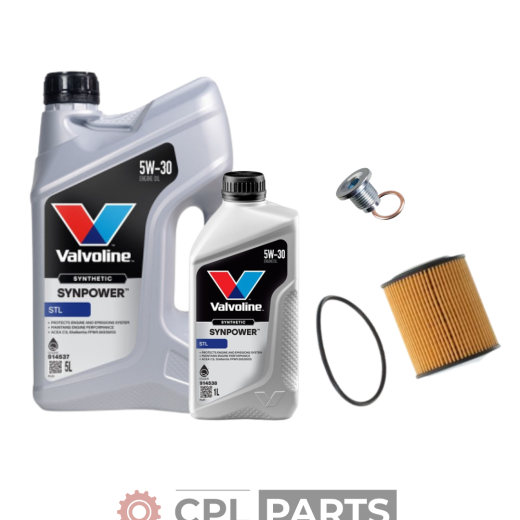 Peugeot Partner 1.5l Blue HDi Valvoline Oil Service Kit - Fits 2018+ Models