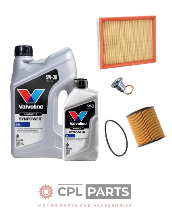 Peugeot Partner 1.5l Blue HDi Valvoline Oil/ Air Service Kit - Fits 2018+ Models