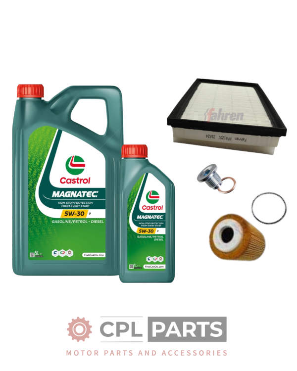 Peugeot Partner 1.5l Blue HDi Castrol Oil/ Air Service Kit - Fits 2018+ Models