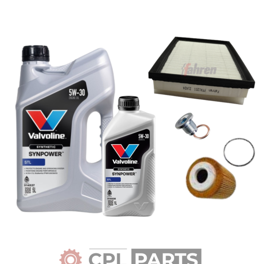 Peugeot Partner 1.5l Blue HDi Valvoline Oil/ Air Service Kit - Fits 2018+ Models