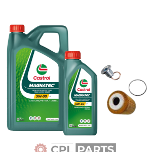 Peugeot Partner 1.5l Blue HDi Castrol Oil Service Kit - Fits 2018+ Models
