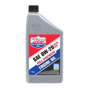 Lucas Oil Synthetic 0W-20 C5/C6 ECO Engine Oil - 1Litre