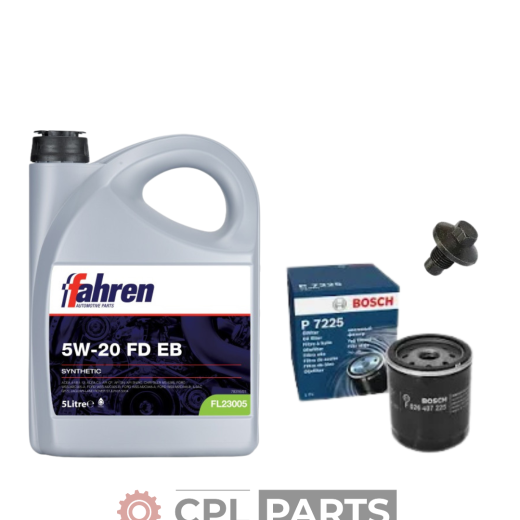 Ford Focus MK3 1.0 EcoBoost Bosch Oil Filter Service Kit - 2012-2017