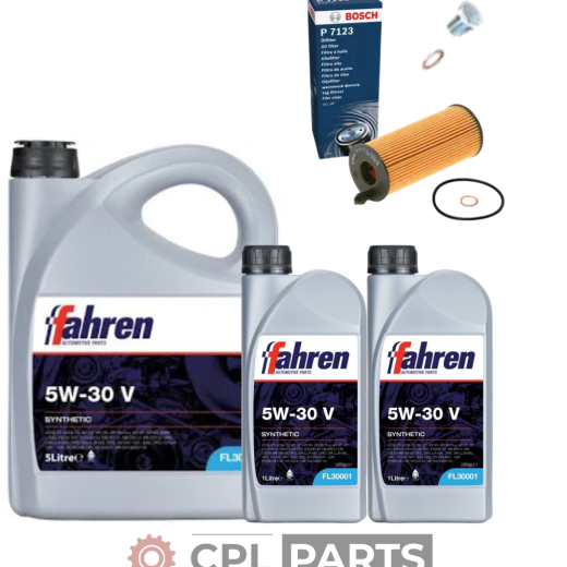 BMW 3 Series 330d F31 Estate - Bosch Oil Service Kit (2012-2019)