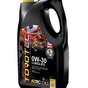 Aztec Torotec 0W-30 Longlife Fully Synthetic Engine Oil - 5Litre