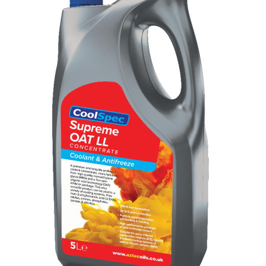 Aztec Coolspec Supreme OAT Long Life Antifreeze Coolant 20L